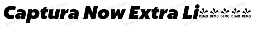 Captura Now Extra Li字体转换